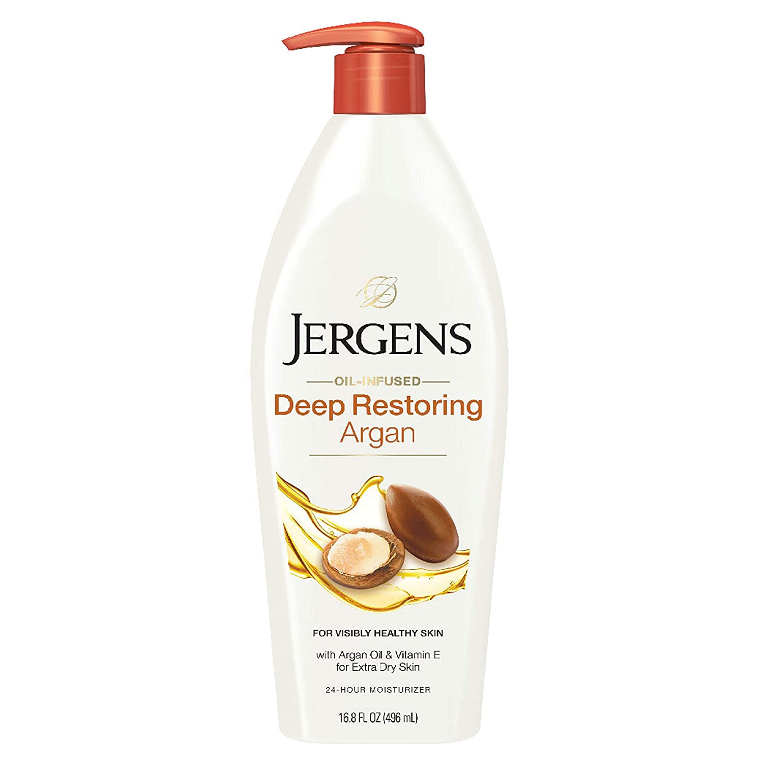 Jergens Moisturizer 496ml - Restoring Argan